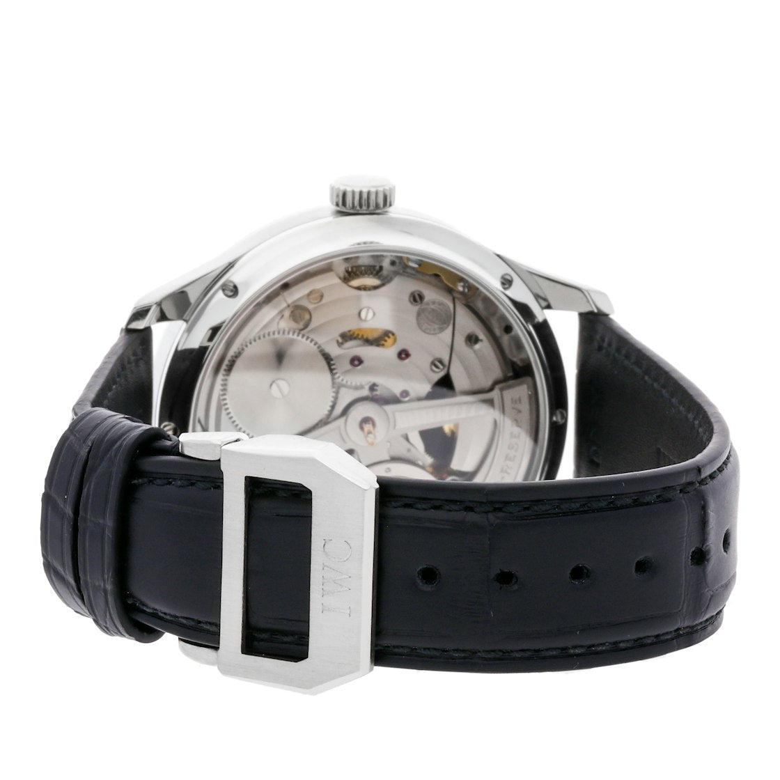 IWC Tourbillon Portuguese Tourbillon Mystere Platinum Men's Watch - Premium Luxury Product