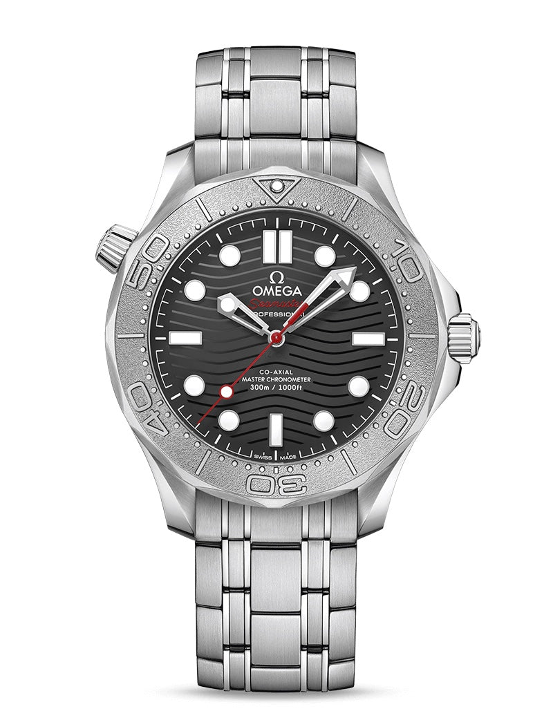 Omega Seamaster Diver Chronometer Stainless steel & Titanium Men's Watch - Premium Luxury Product
