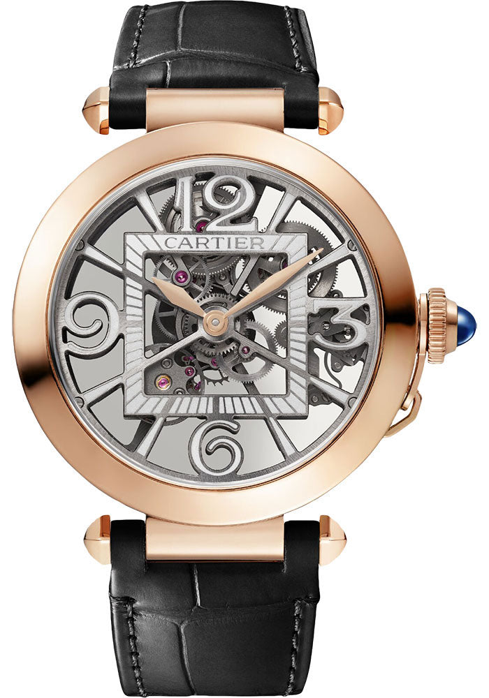 Cartier Pasha De Cartier 18K Rose Gold Men's Watch - Premium Luxury Product