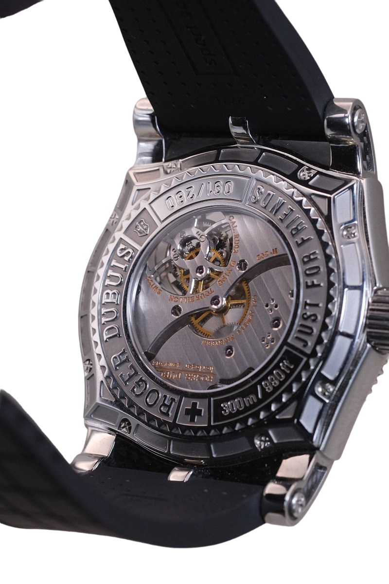 Roger Dubuis Easy Diver Tourbillon Stainless Steel Mens Watch