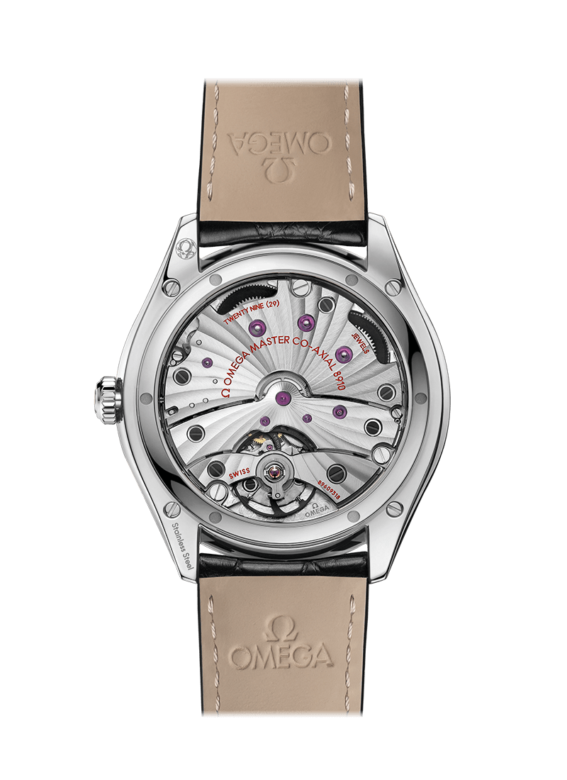 Omega De Ville Tresor Co?Axial Master Chronometer Stainless Steel & Diamonds Unisex Watch - Premium Luxury Product