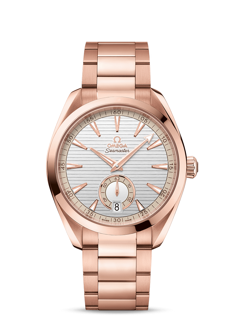 Omega Seamaster Aqua Terra Co-Axial Master Chronometer 18K Sedna™ Gold Men's Watch - Premium Luxury Product