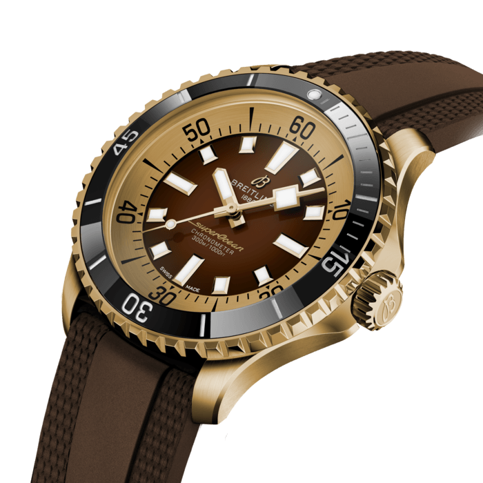 Breitling Superocean Automatic 44mm Bronze Men's Watch - Premium Luxury Product