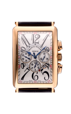 Franck Muller Long Island 18K Rose Gold Men`s Watch - Premium Luxury Product
