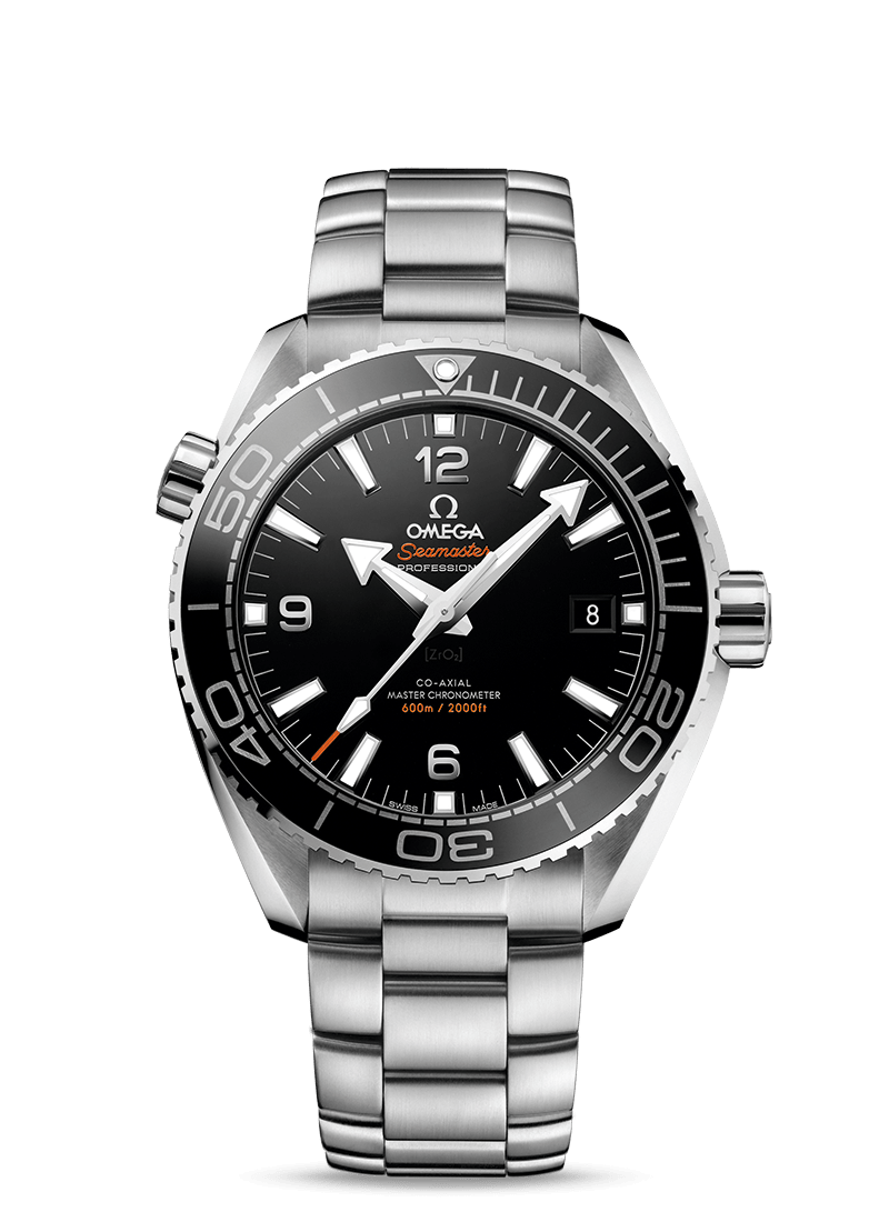 Omega Seamaster Planet Ocean Co-Axial Master Chronometer Stainless Steel Men's Watch - Premium Luxury Product