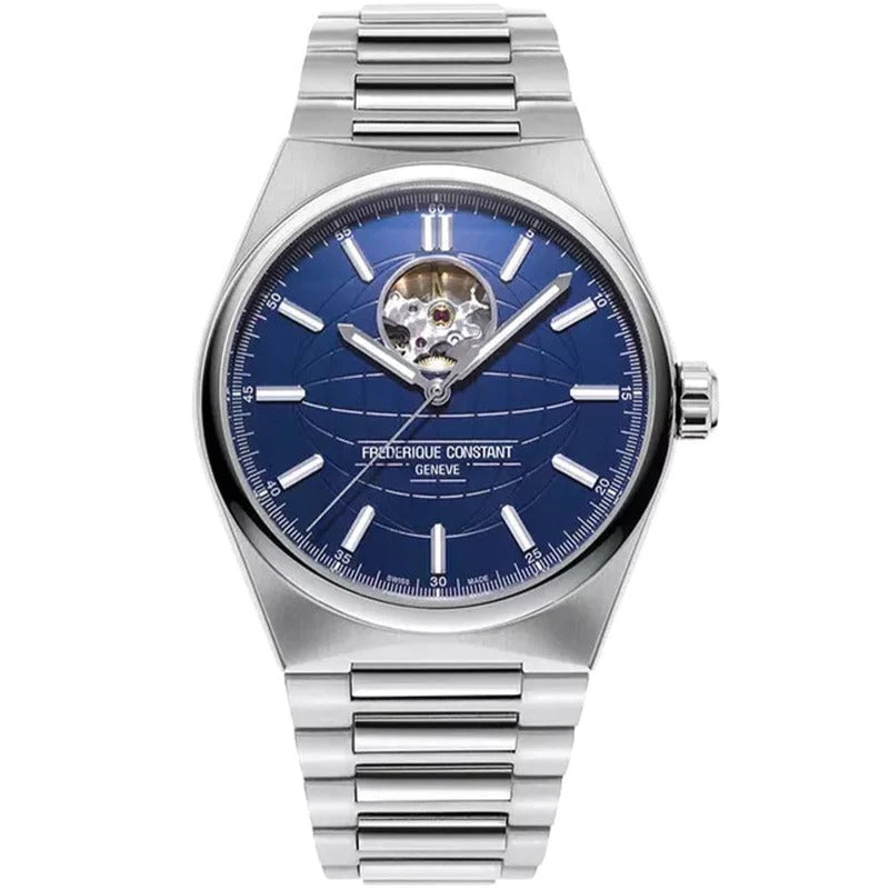 Frederique Constant Highlife Heart Beat Stainless Steel Men's Watch - Premium Luxury Product