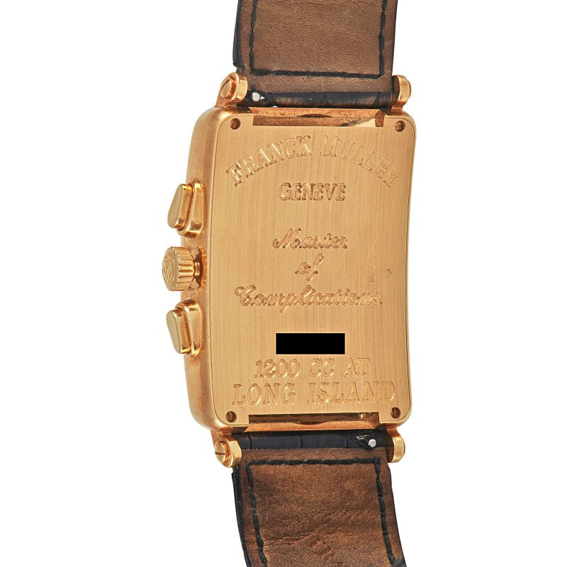 Franck Muller Long Island 18K Rose Gold Men`s Watch - Premium Luxury Product