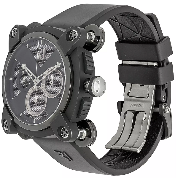 Romain Jerome Moon-Dna Moon Invader Chronograph PVD-Coated Steel Men's Watch