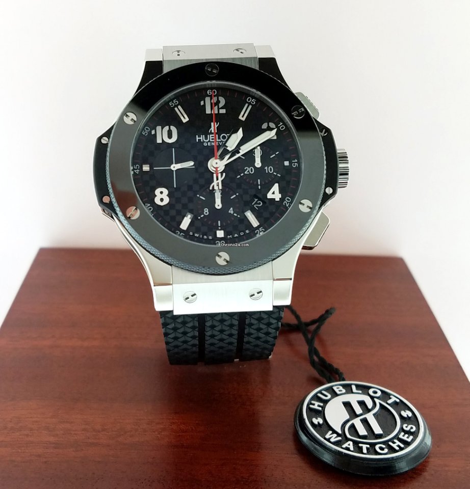 Hublot Big Bang Stainless Steel Carbon Rubber Chronograph Automatic Men’s Watch - Premium Luxury Product