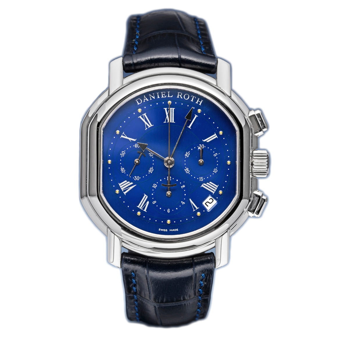 Daniel Roth Masters Chronograph Stainless Steel Men's Watch - Premium Luxury Product