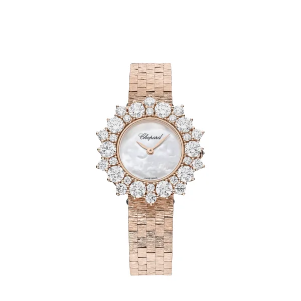 Chopard L'Heure Du Diamant 18k Rose Gold & Diamonds Lady's Watch - Premium Luxury Product