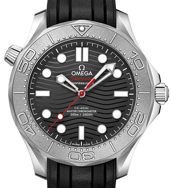 Omega Seamaster Diver Chronometer Stainless steel &amp; Titanium Men's Watch - Premium Luxury Product
