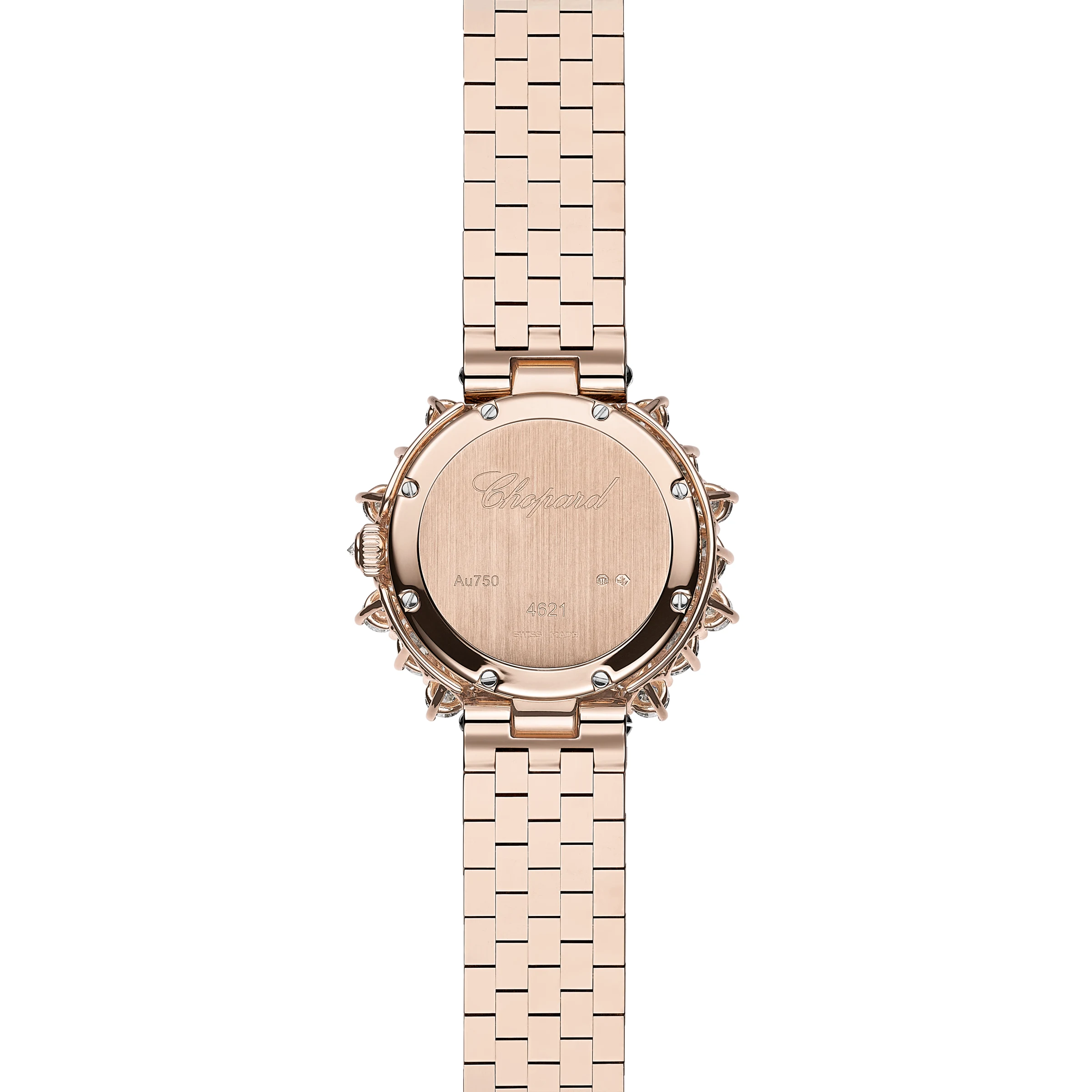 Chopard L'Heure Du Diamant 18k Rose Gold & Diamonds Lady's Watch - Premium Luxury Product