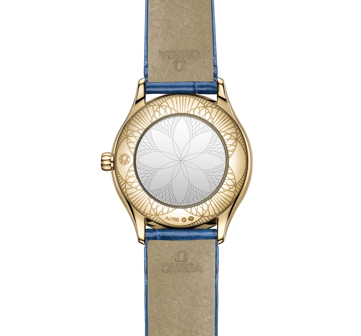 Omega De ville Mini Trésor 18K Moonshine™ Gold & Diamonds Lady's Watch - Premium Luxury Product