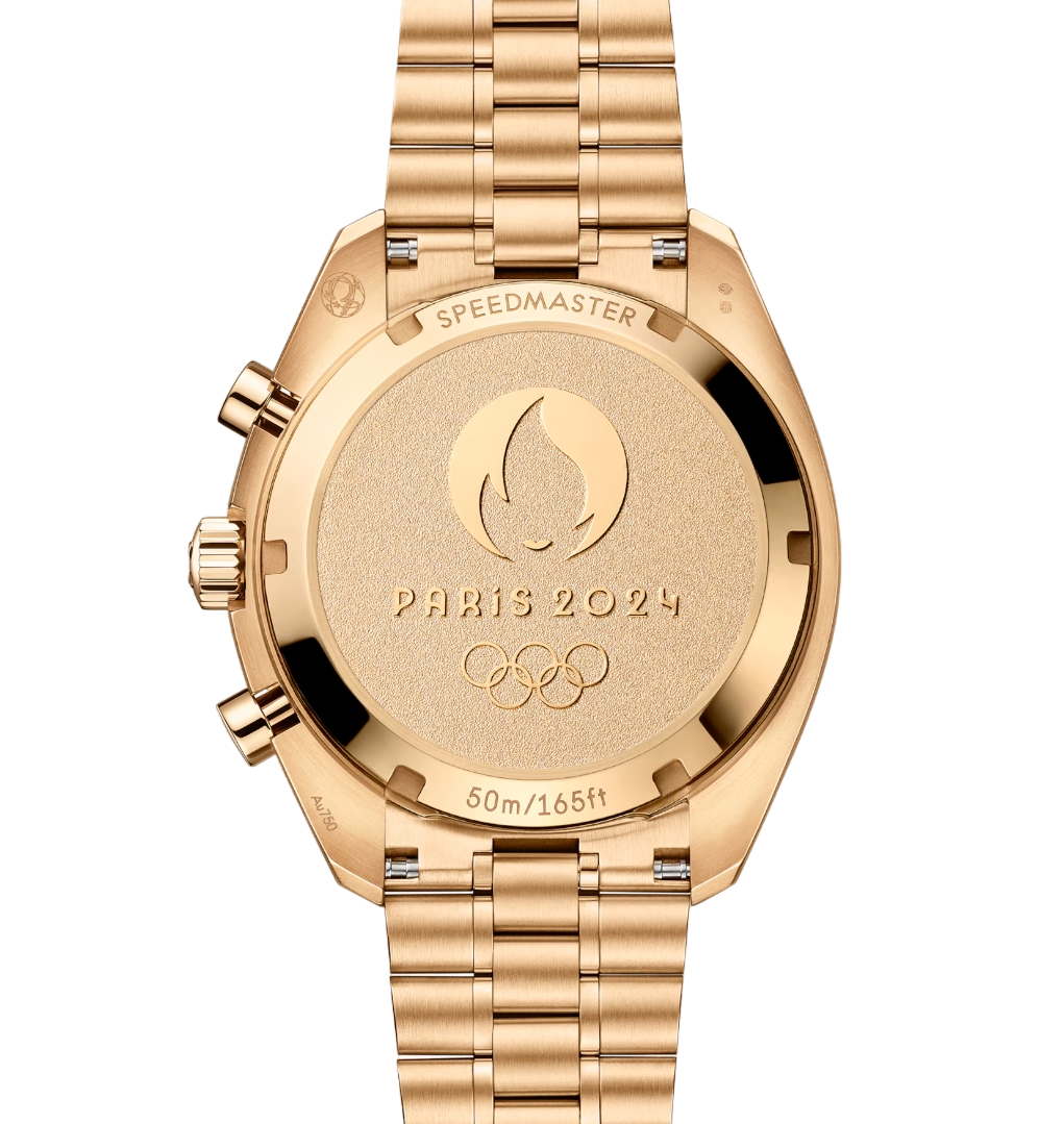 Omega Speedmaster Two Counters Chronograph 18K Moonshine™ Gold Men's Watch - Premium Luxury Product