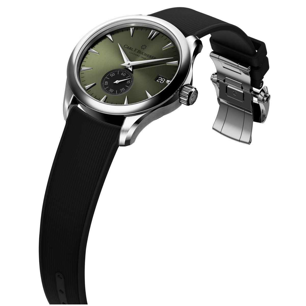 Carl F. Bucherer Manero Chronometer Stainless Steel Men's Watch - Premium Luxury Product