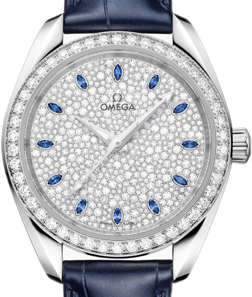 Omega Seamaster Aqua Terra 18K Canopus Gold™& Diamonds Lady's Watch - Premium Luxury Product
