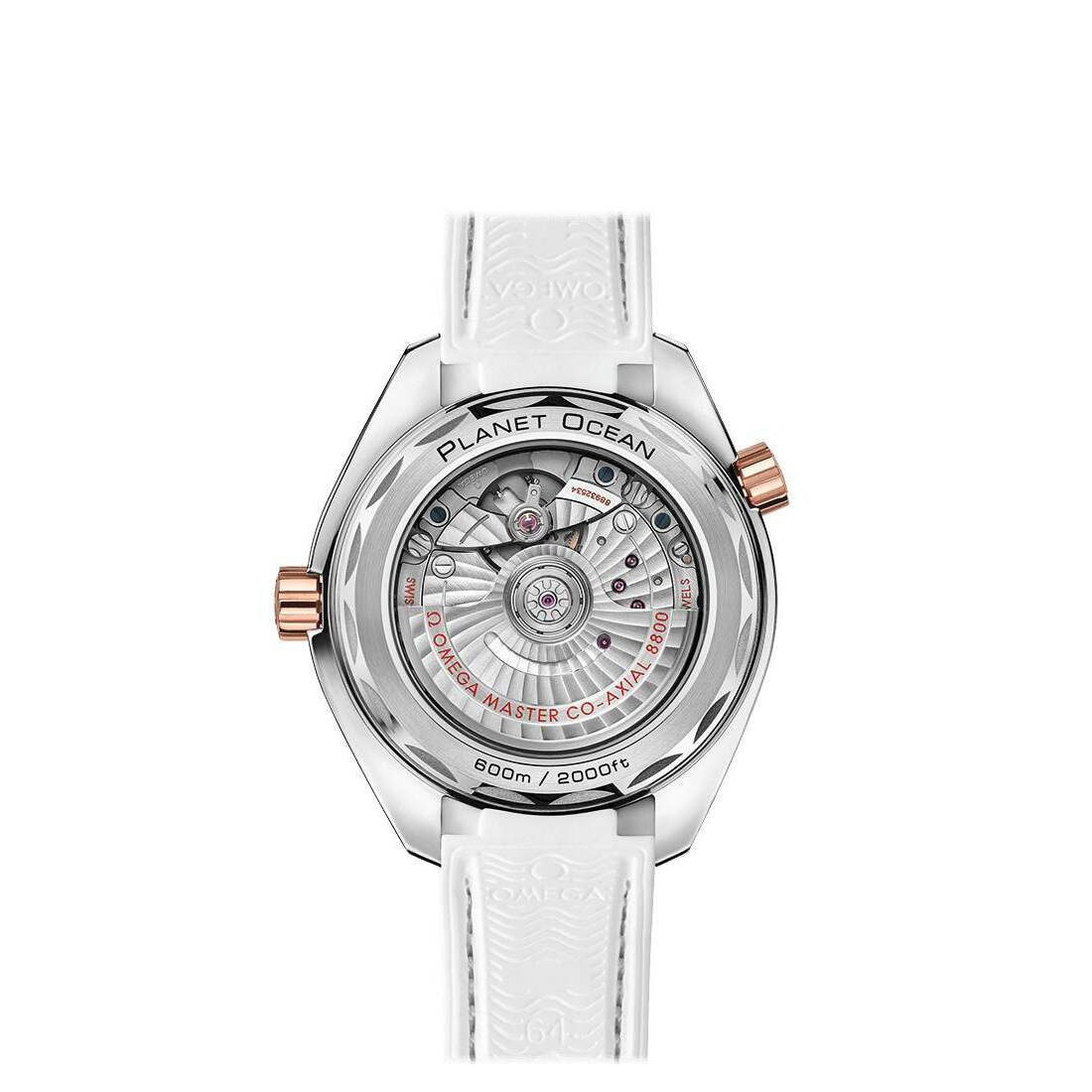 Omega Seamaster Planet Ocean Co?Axial Master Chronometer 18K Sedna™ gold Lady's Watch - Premium Luxury Product