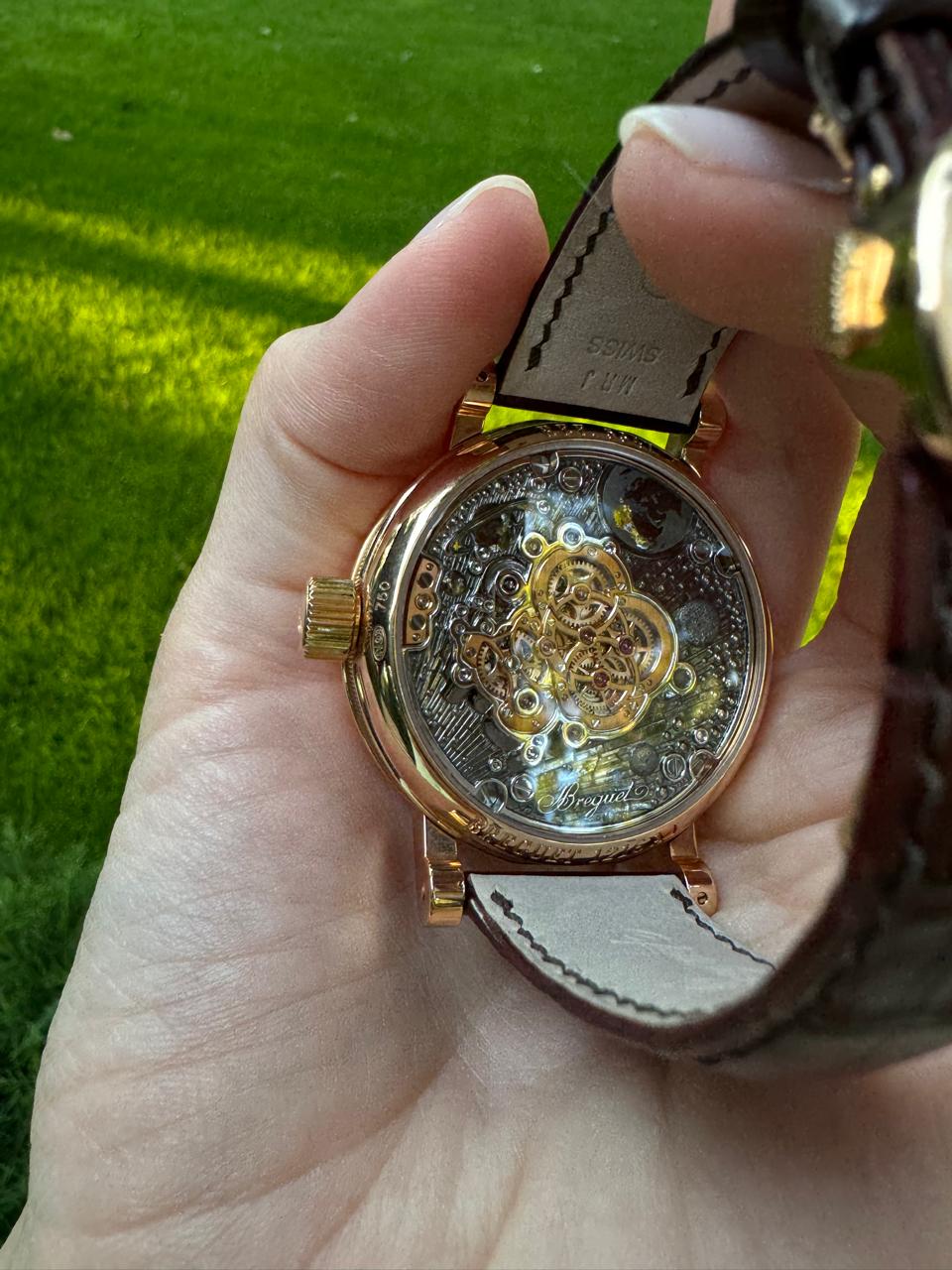 Breguet Classique Grande Complications Double Tourbillon 18k Rose Gold Men's Watch - Premium Luxury Product