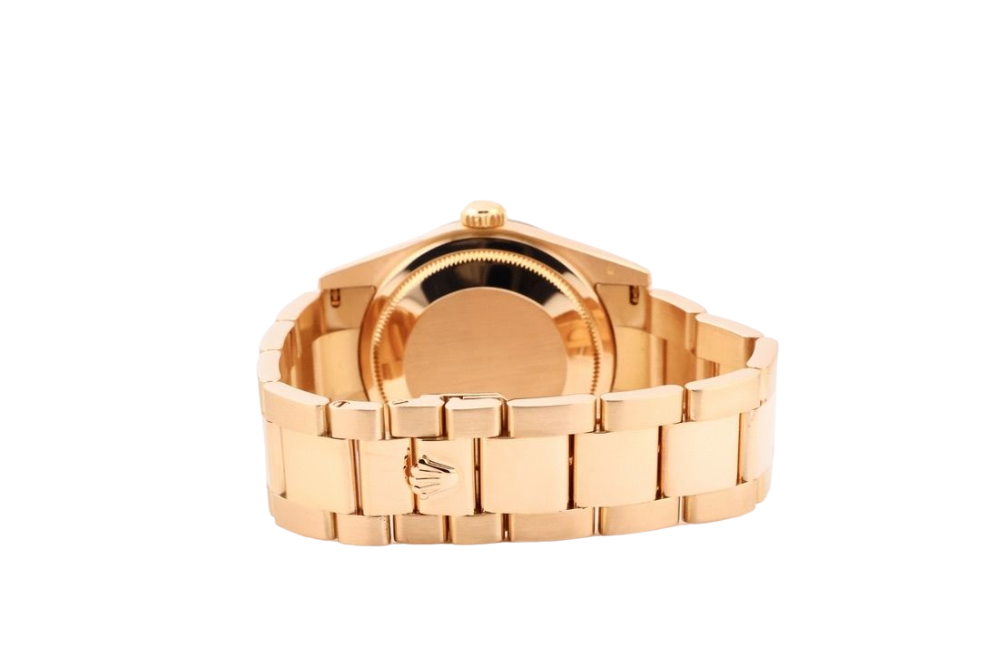 Rolex Day-Date 18k Rose Gold Lady's Watch