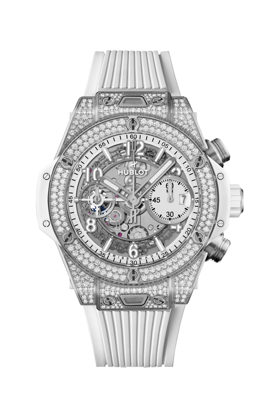 Hublot Unico Big Bang Titanium & Diamonds Men's Watch - Premium Luxury Product