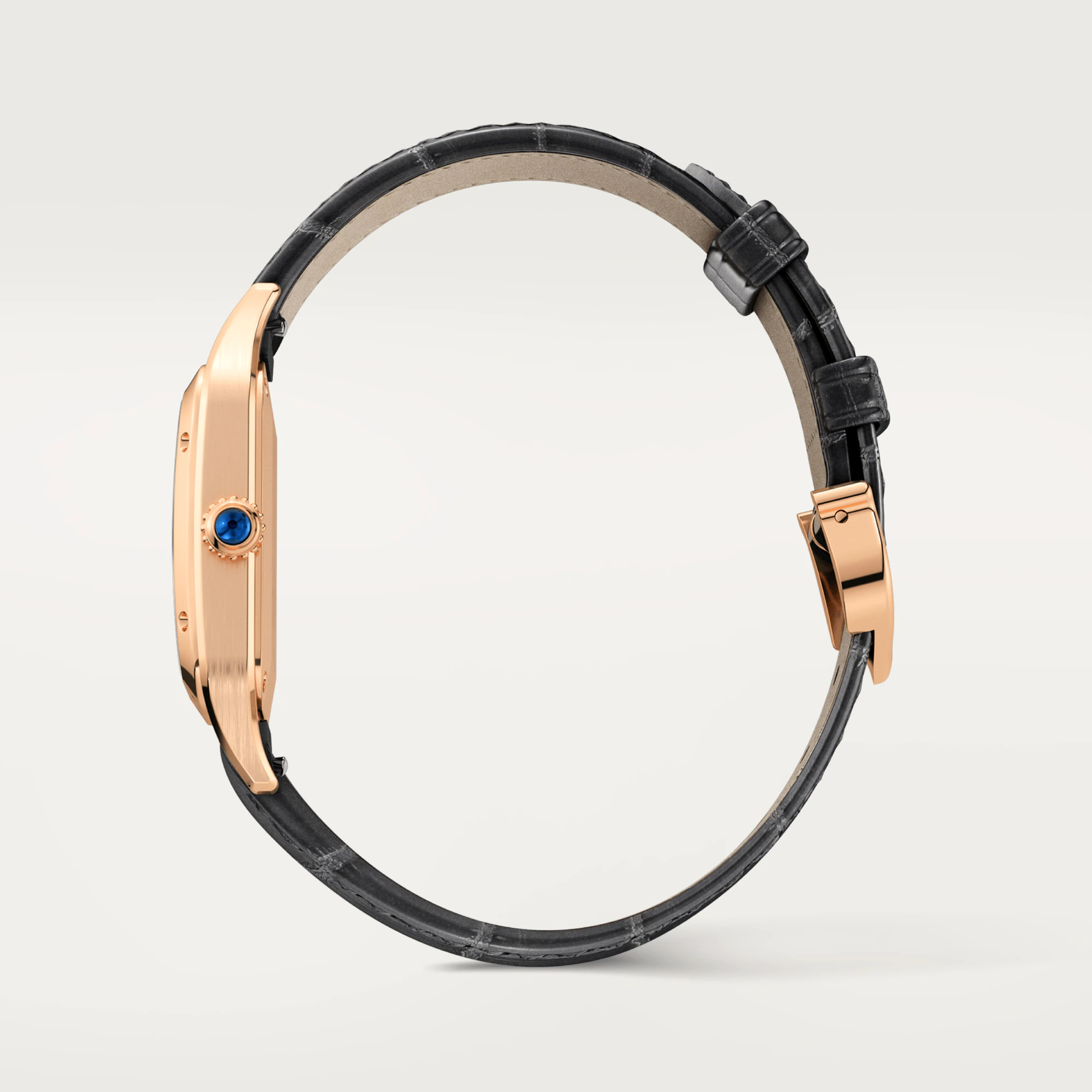 Cartier Santos 18K Rose Gold Lady's Watch - Premium Luxury Product