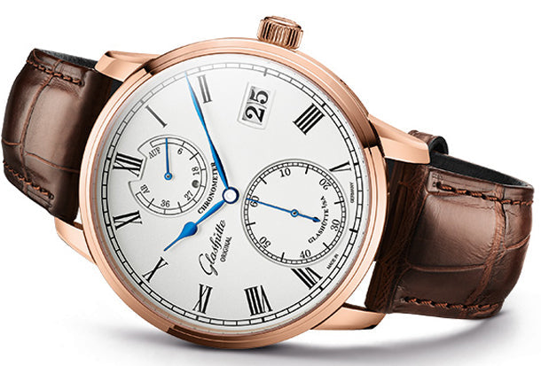 Glashutte Original Senator Chronometer Red Gold Men's Watch - Premium Luxury Product