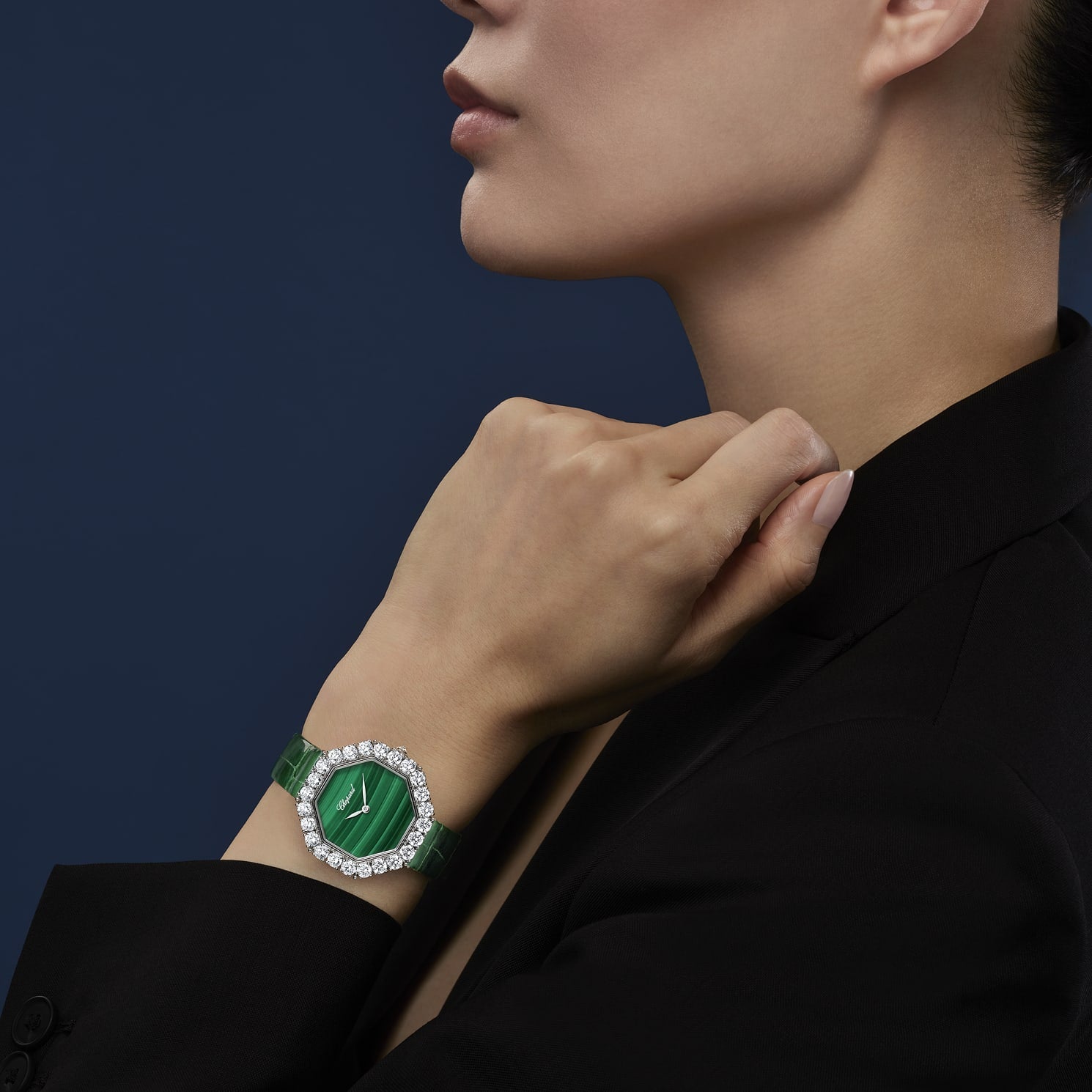 CHOPARD L'HEURE DU DIAMANT OCTAGONAL 13A097-1111 - Premium Luxury Product