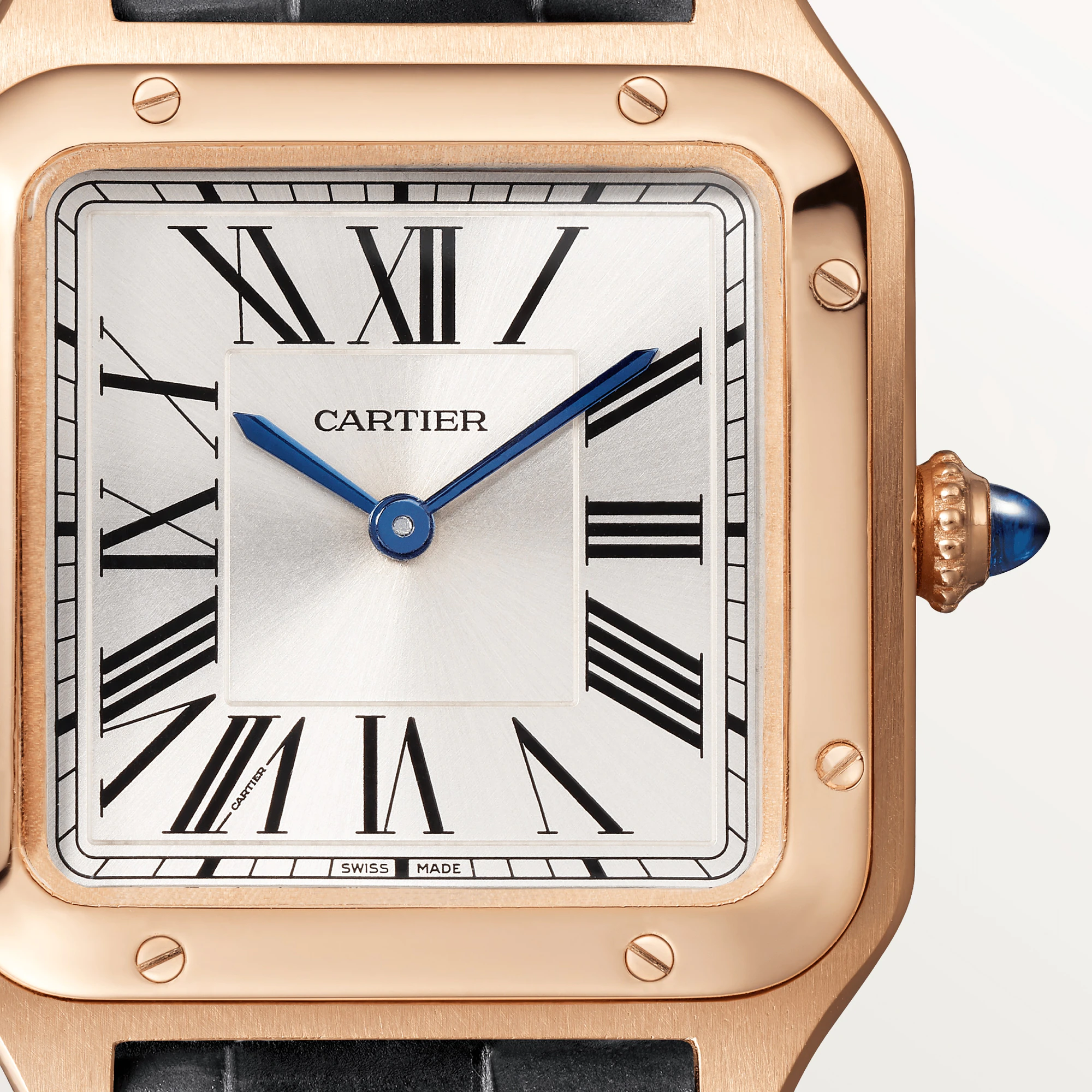 Cartier Santos 18K Rose Gold Lady's Watch - Premium Luxury Product