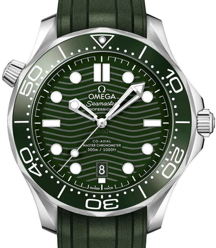 Omega Seamaster Diver Chronometer Stainless steel &amp; Ceramic Men's Watch - Premium Luxury Product