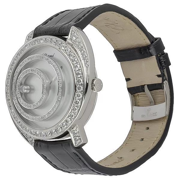 Chopard Happy Spirit 18K White Gold & Diamonds Lady's Watch - Premium Luxury Product