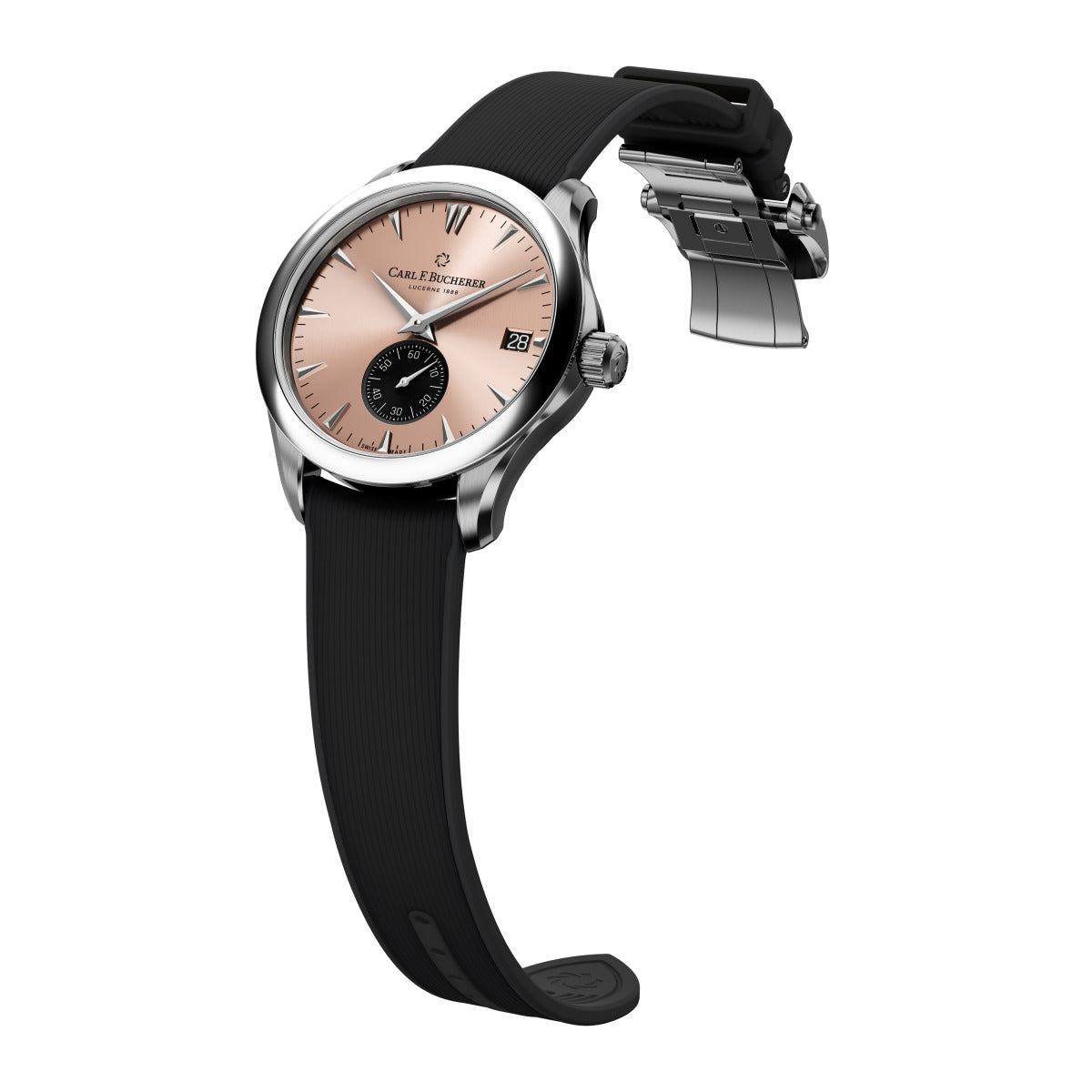 Carl F. Bucherer Manero Chronometer Stainless Steel Men's Watch - Premium Luxury Product