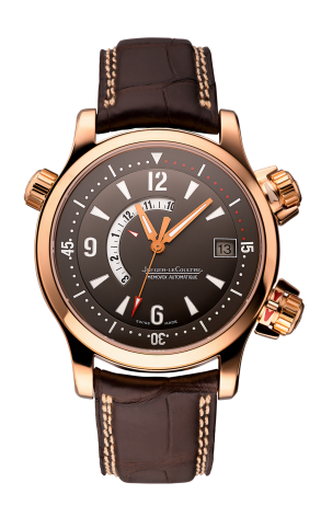 Jaeger LeCoultre Master Compressor Alarm 18K Rose Gold Men's Watch