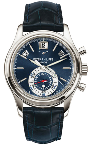 Patek Philippe Annual Calendar Chronograph 18K White Gold Men's Watch