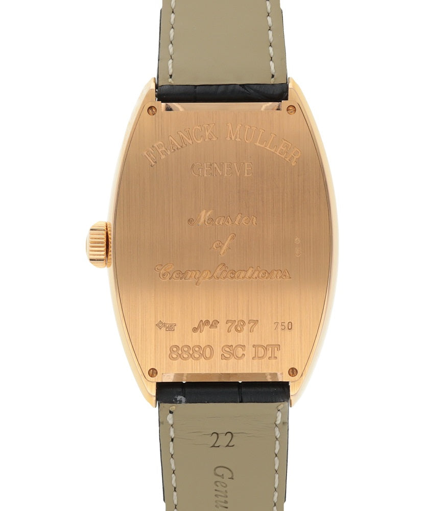 Franck Muller Cintree Curvex 18K Rose gold Men's Watch - Premium Luxury Product