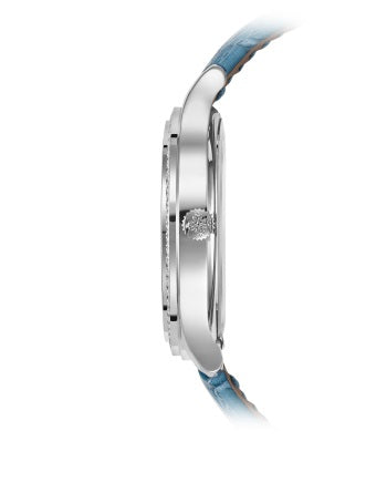 Patek Philippe Complications World Time 36 mm 18K White Gold & Diamonds Unisex Watch