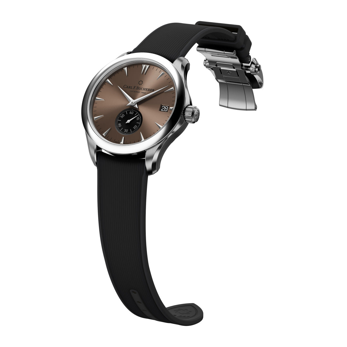 Carl F. Bucherer Manero Chronometer Stainless Steel Men's Watch - Premium Luxury Product