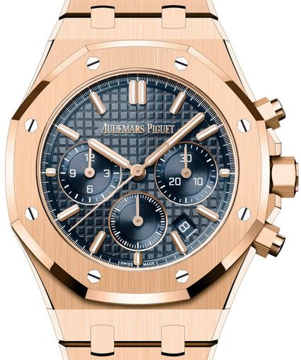 Audemars Piguet Royal Oak Selfwinding Chronograph 18K Rose Gold Unisex Watch - Premium Luxury Product