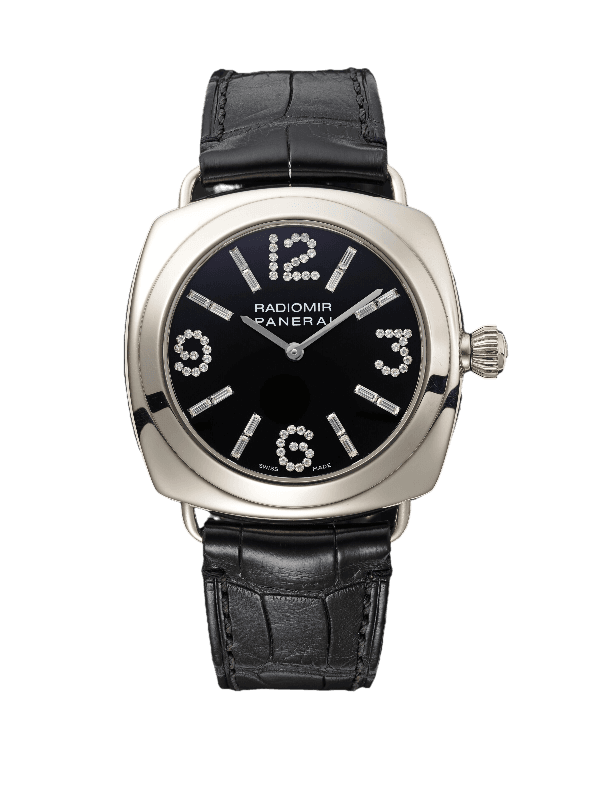 Panerai Radiomir 18K White Gold & Diamonds Unisex Watch