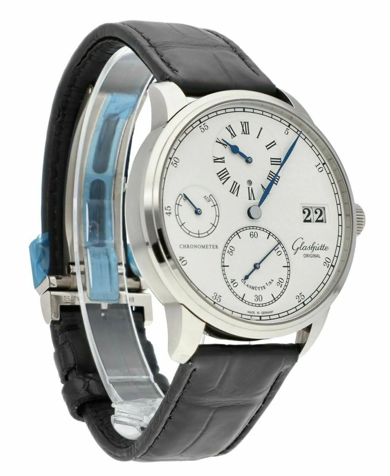 Glashutte Original Senator Chronometer Regulator White Gold Men's Watch - Premium Luxury Product