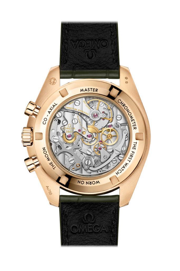 Omega Speedmaster Moonwatch Professional Chronograph 18K Moonshine™ Gold & Ceramic Men's Watch - Premium Luxury Product