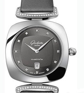 Glashutte Original Lady Collection Pavonia Stainless steel & Diamonds Lady's Watch - Premium Luxury Product