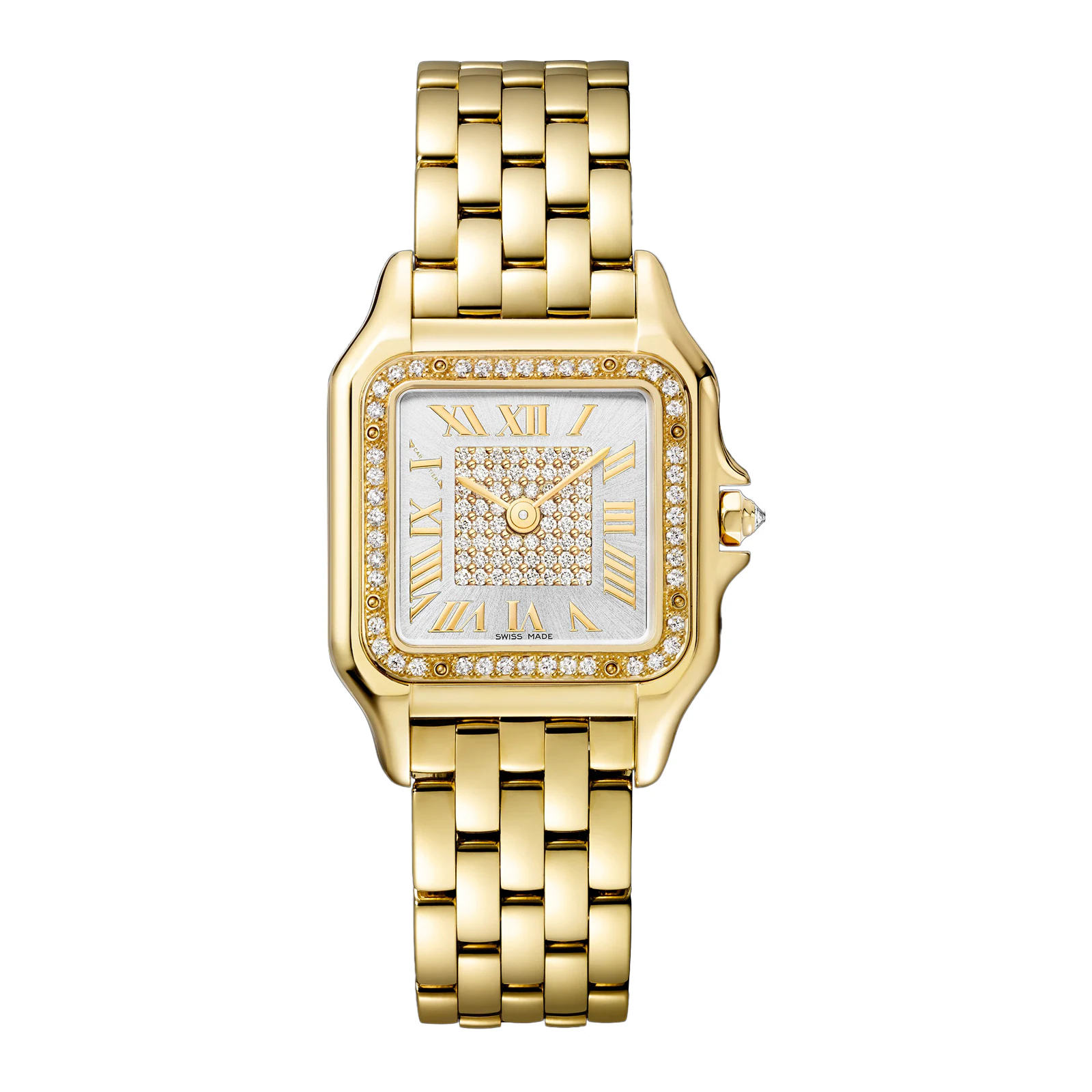 Cartier Panthère de Cartier 18K Yellow Gold & Diamonds Lady's Watch - Premium Luxury Product