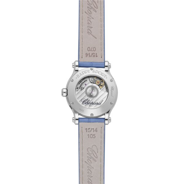 Chopard Happy Sport Stainlees steel & Diamonds Ladies Watch - Premium Luxury Product