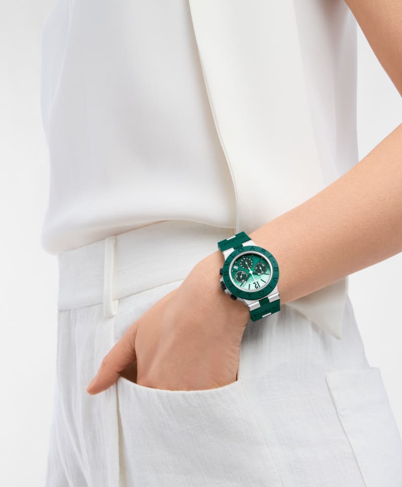 Bvlgari Aluminium Smeraldo Watch 104076 - Premium Luxury Product