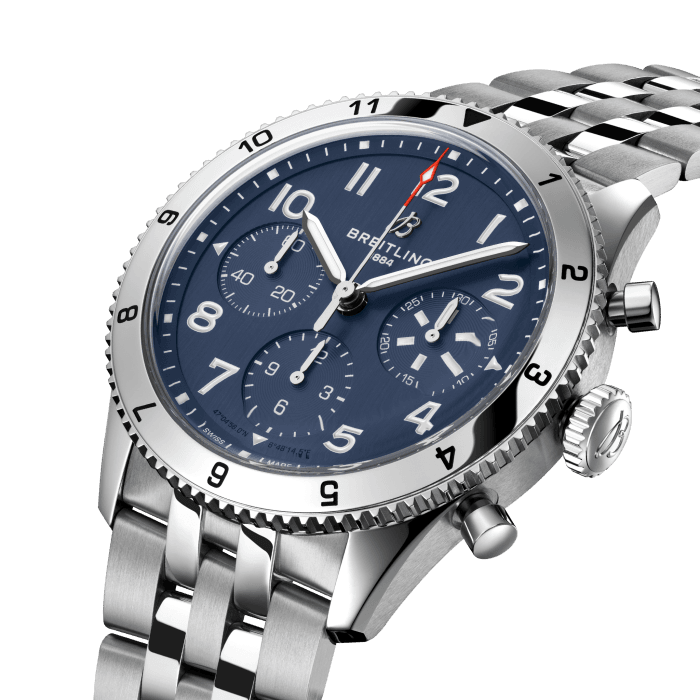 Breitling Classic AVI Chronograph 42 mm Stainless steel Men's Watch - Premium Luxury Product