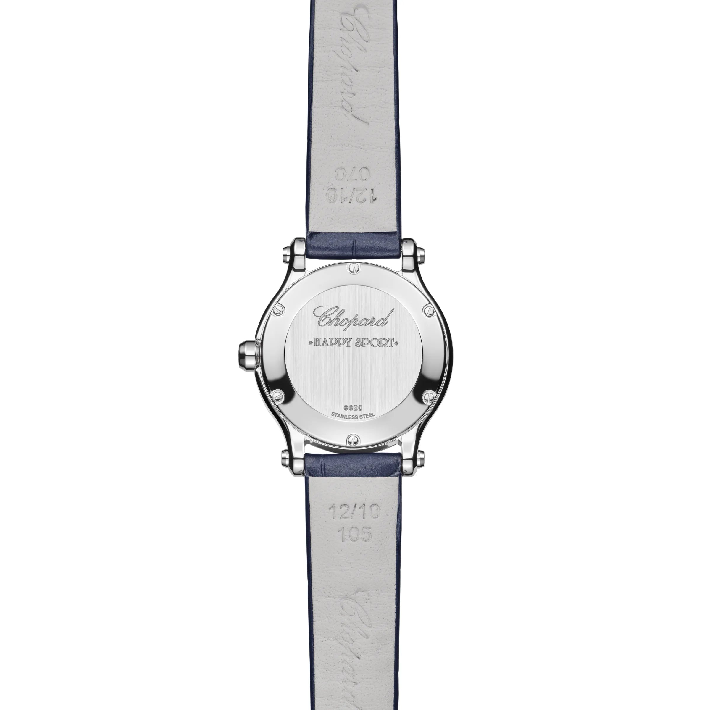 Chopard Happy Sport Stainless steel & Diamonds Lady's Watch - Premium Luxury Product