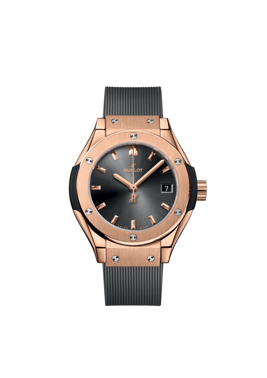 Hublot Classic Fusion Racing Grey 18K King Gold Unisex Watch - Premium Luxury Product