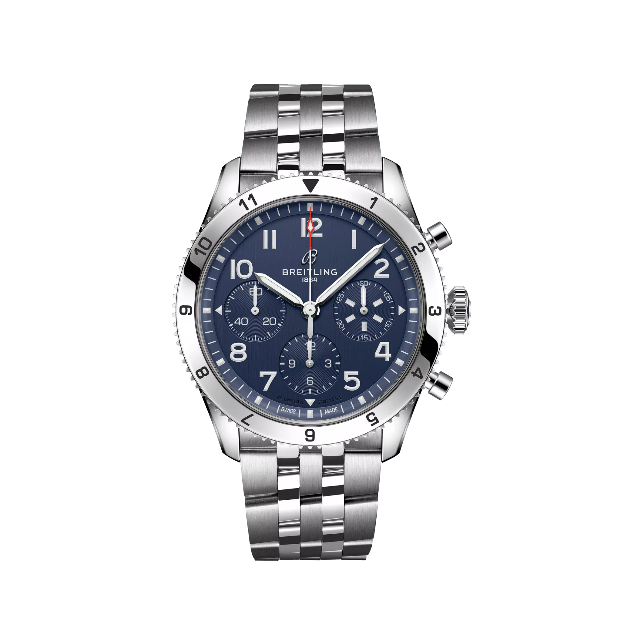 Breitling Classic AVI Chronograph 42 mm Stainless steel Men's Watch - Premium Luxury Product