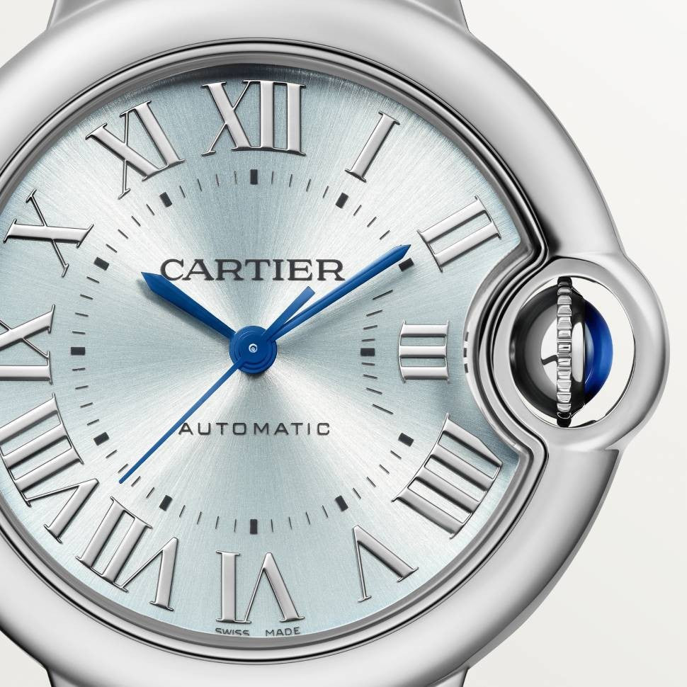 Cartier Ballon Bleu 33 mm Stainless steel Lady's Watch - Premium Luxury Product